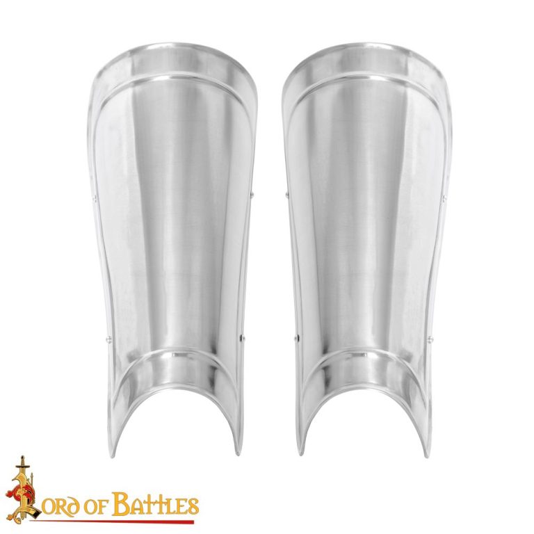 Ridged Greaves 18 Gauge Steel