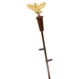 Roman Aquila Eagle Standard  Brass with wooden shaft