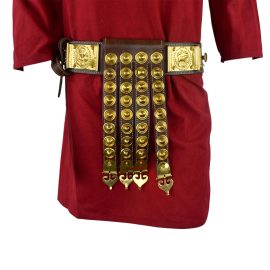 Roman Cingulum Belt - ''She-Wolf'' with Romulus and Remus