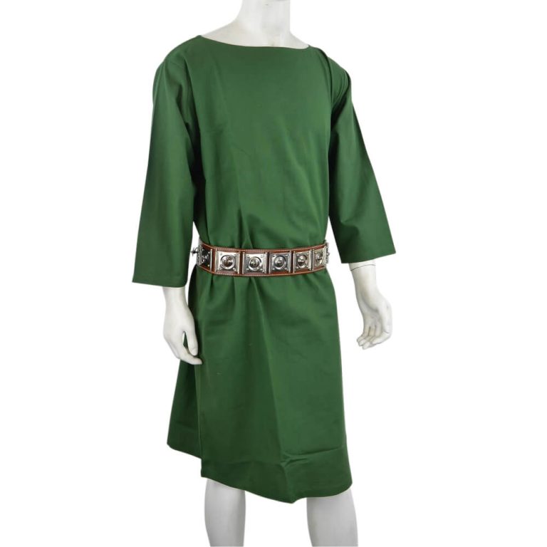Roman Cotton Tunic - Green