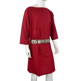 Roman Cotton Tunic - Red