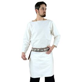Roman Cotton Tunic  White