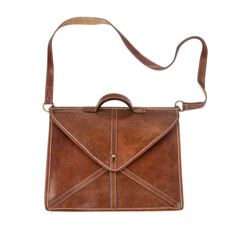 Roman Leather Pera Bag