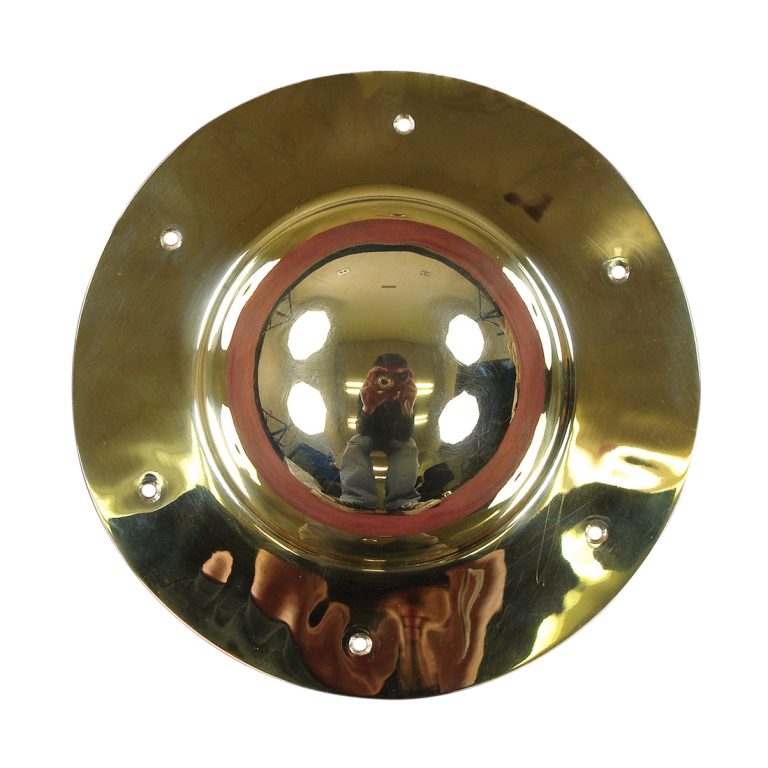 Round Brass Roman Shield Boss