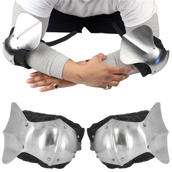Rounded Steel Elbow Armor