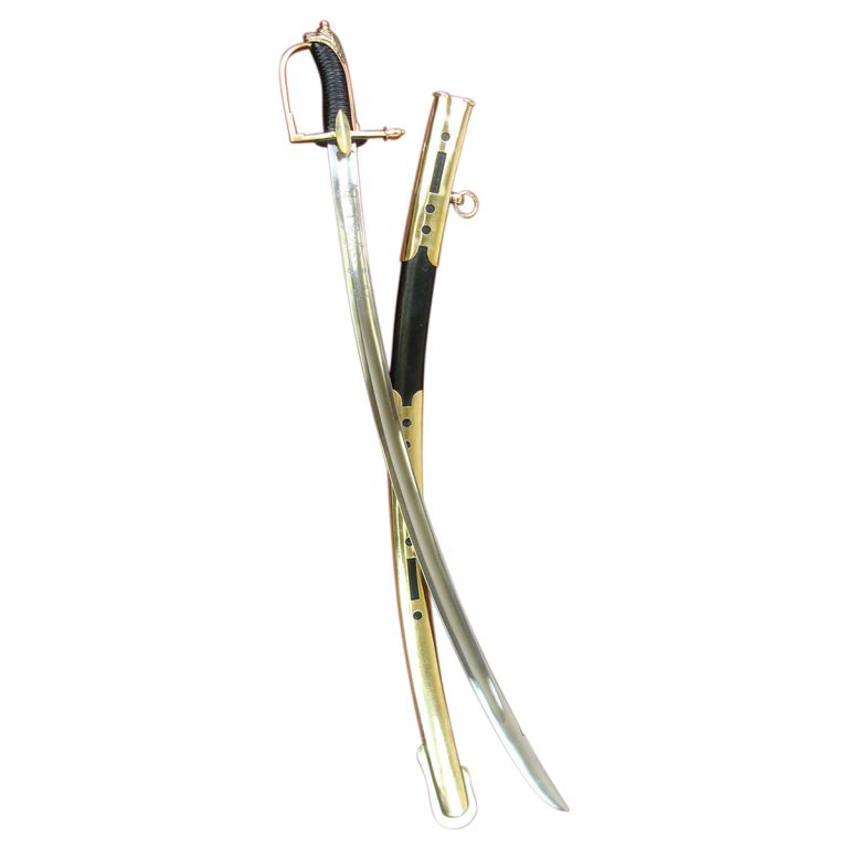 Russian 1798 Light Cavalry Officers Saber Untempered Blade