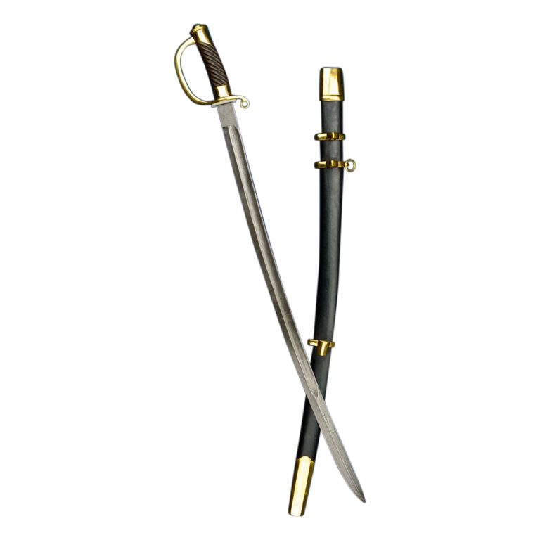 Russian Imperial Dragoon Saber with Damascus Blade