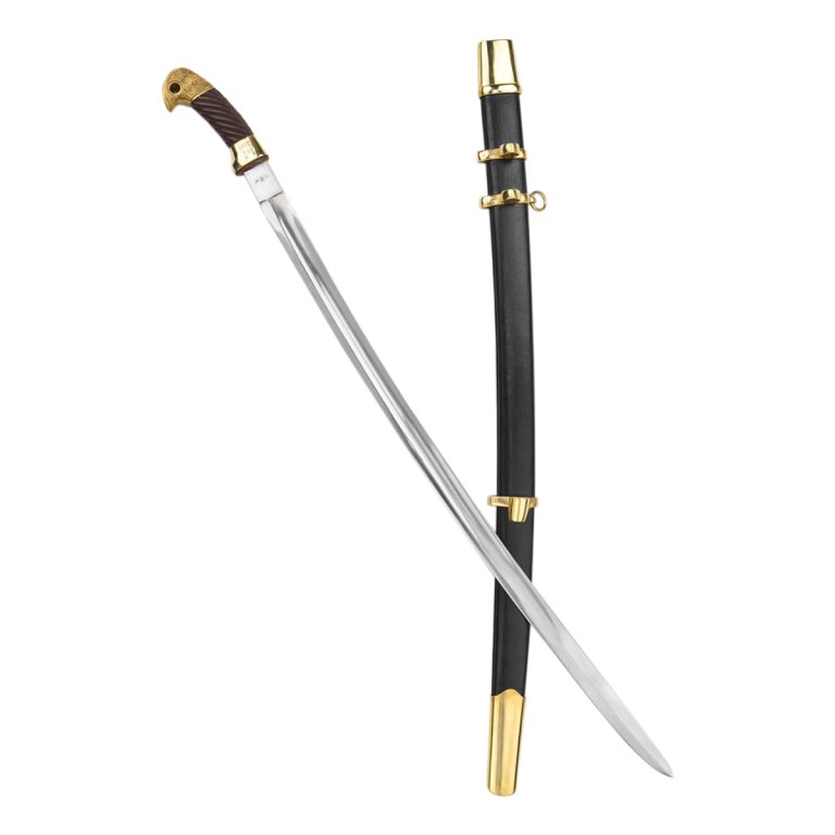 Russian Shashka Dragoon Saber with Damascus Blade