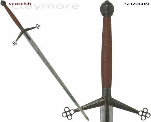 Scottish Claymore - Antiqued