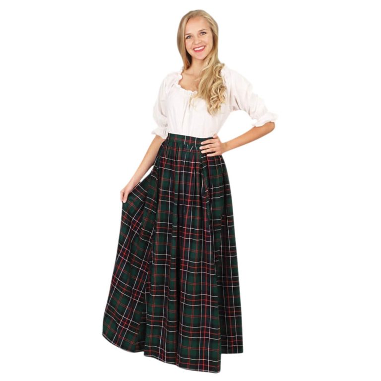 Scottish Plaid Skirt