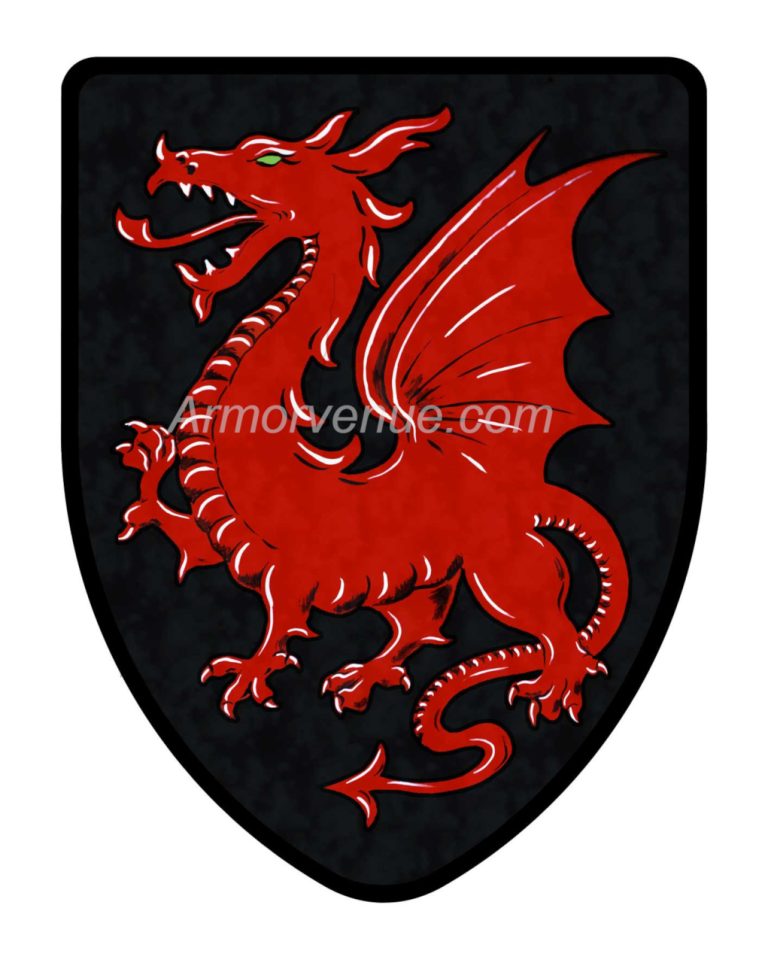 Red Dragon Shield