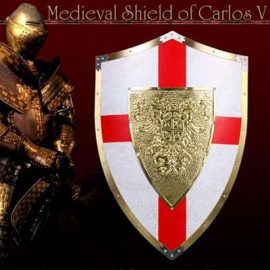 Shield of Carlos V Double Eagles Knight