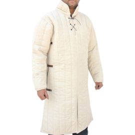 Side-Buckled Gambeson - Natural