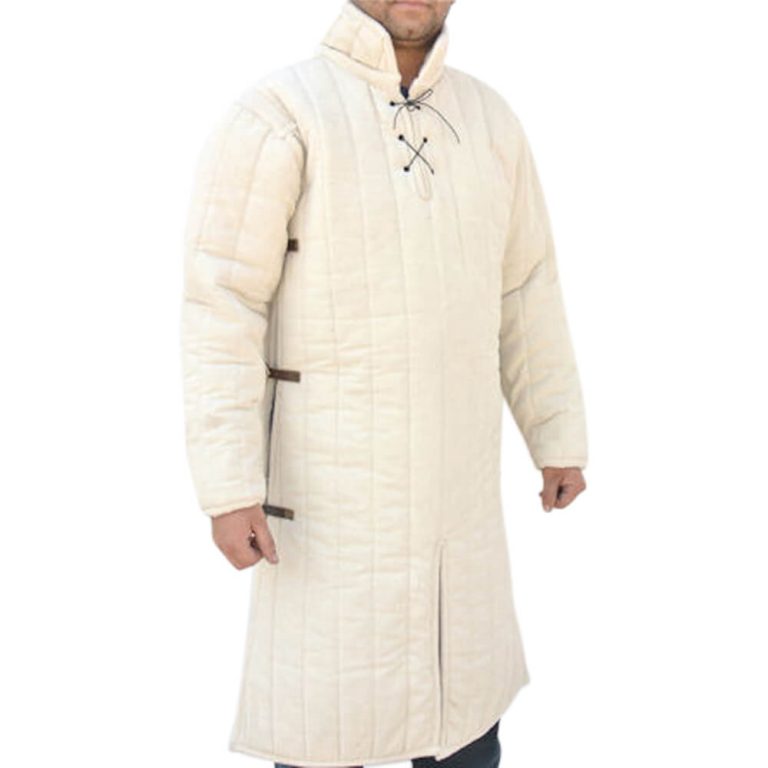 Side-Buckled Gambeson - Natural