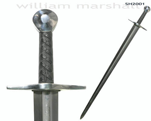 Sir William Marshall Sword - Damascus Blade