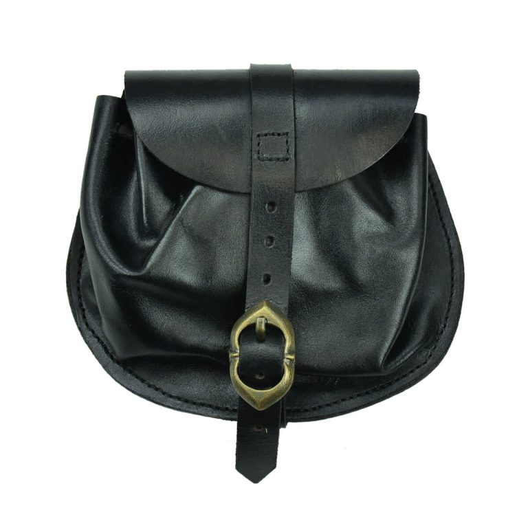 Small Leather Belt Pouch