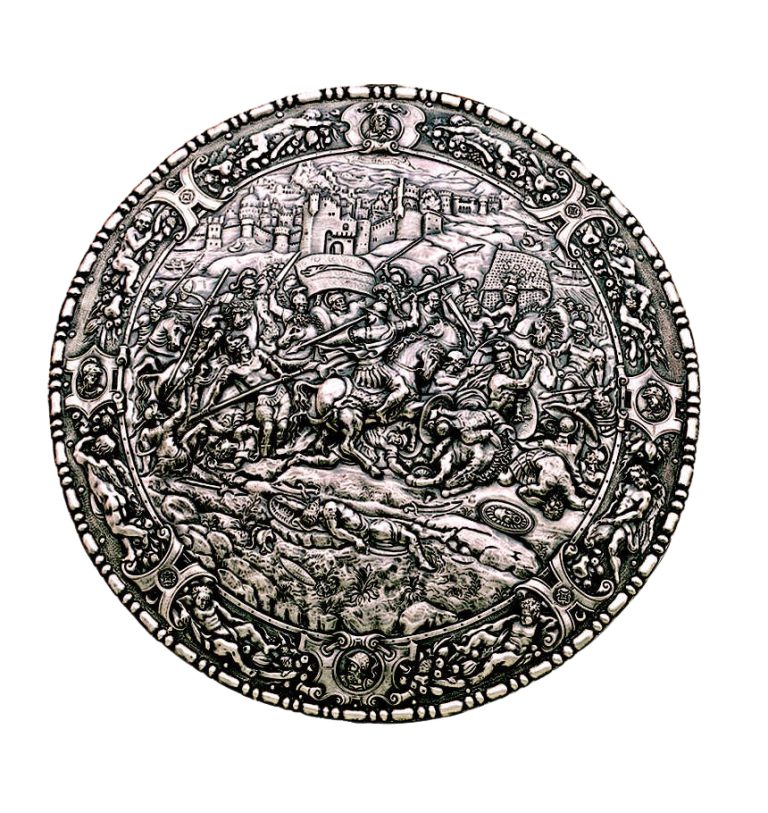 Spanish Round Shield 16th Century Philip II by Marto
