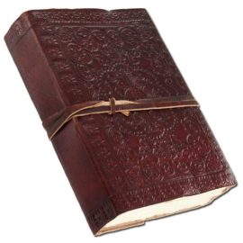 Steampunk Leather Handmade Diary