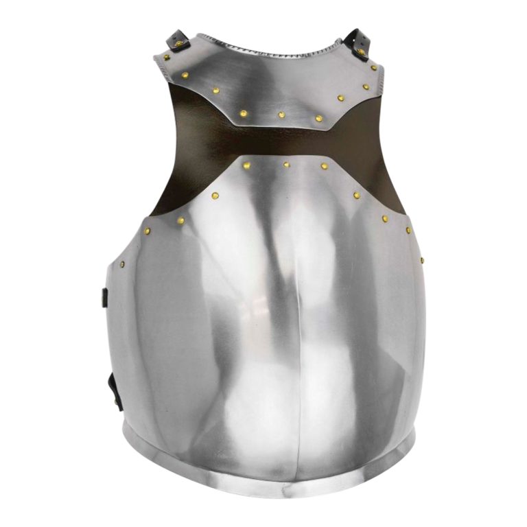 Steel and Leather Warriors Cuirass  16 Gauge Steel