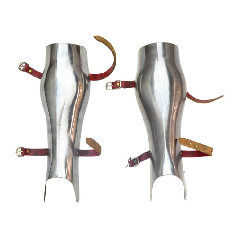 Steel Greaves - 18 Gauge