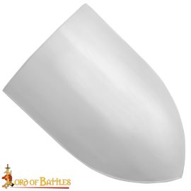 Steel Heater Shield  White  16 Gauge Steel