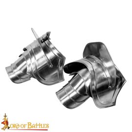 Steel Pauldrons with Blade Breakers  18 Gauge Steel