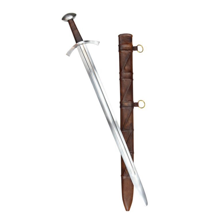 Sword of Saint Maurice - Stage Combat Version with Hanging Rings Scabbard
