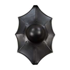 Talhoffer Buckler - Blackened Steel - 16 Gauge Steel