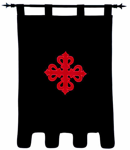 Templar Knight Order of Calatrava Banner by Marto