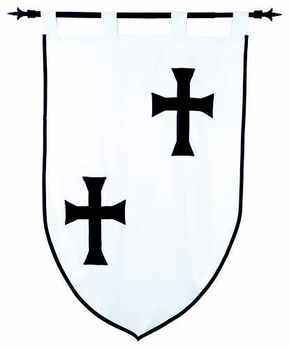 Templar Knight Teutonic Order Banner by Marto