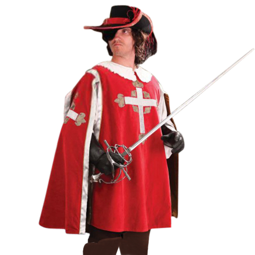 The Cardinal's Guard Red Velvet Tabard