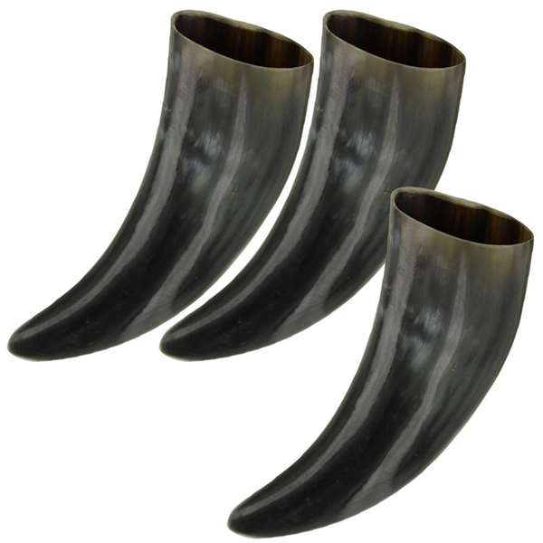 Three of a Kind Drinking Horn Set