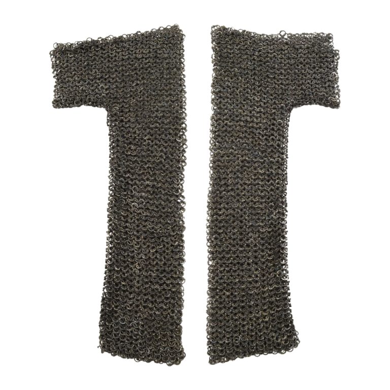 Titanium Chainmail Voiders  Dome Riveted Flat Rings  Close Out