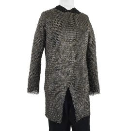 Titanium Hauberk - Dome Riveted - Flat Rings