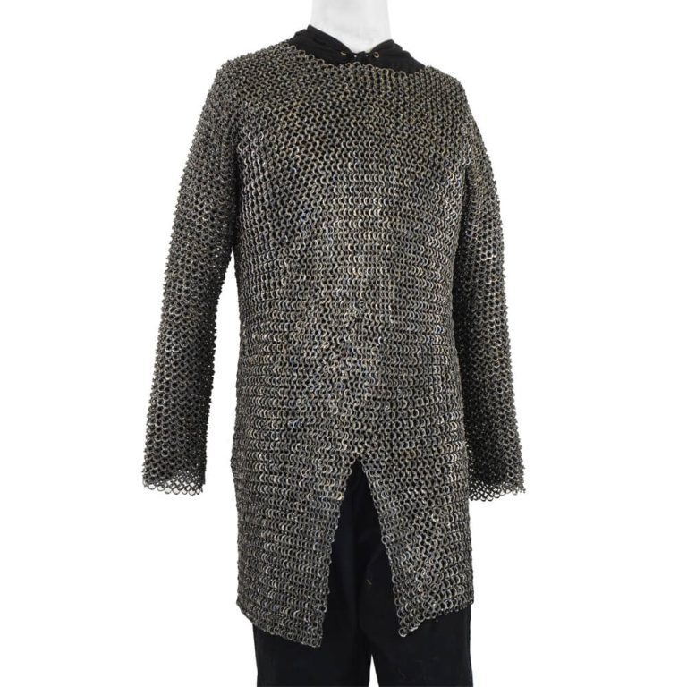 Titanium Hauberk - Dome Riveted - Flat Rings