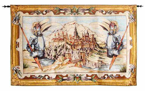 Toledo Spain Medieval Tapestry by Marto (large)