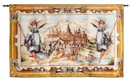Toledo Spain Medieval Tapestry by Marto (small)