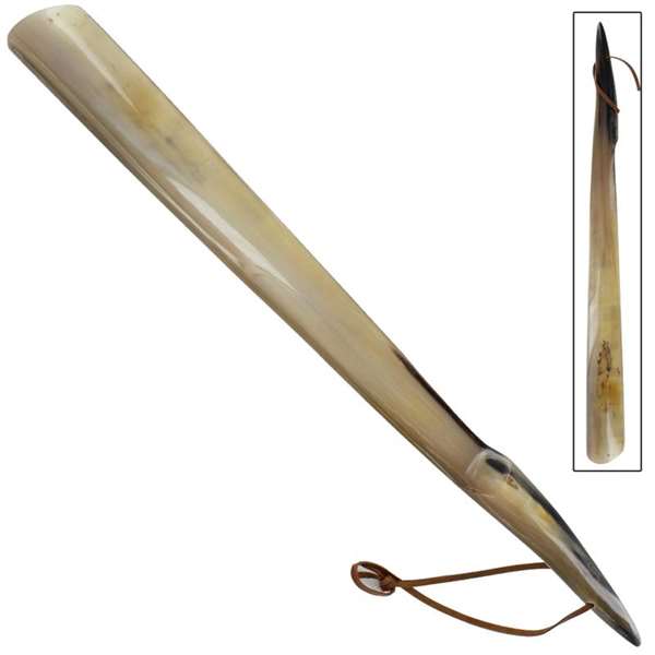 Traditional Namari Cow Horn Shoehorn