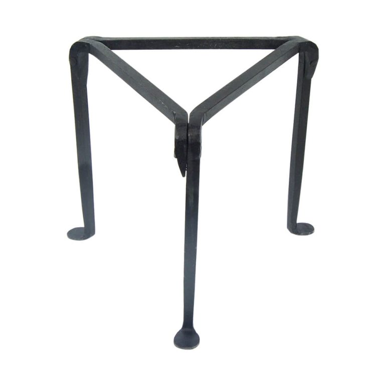 Triangular Short Iron Cooking Tripod