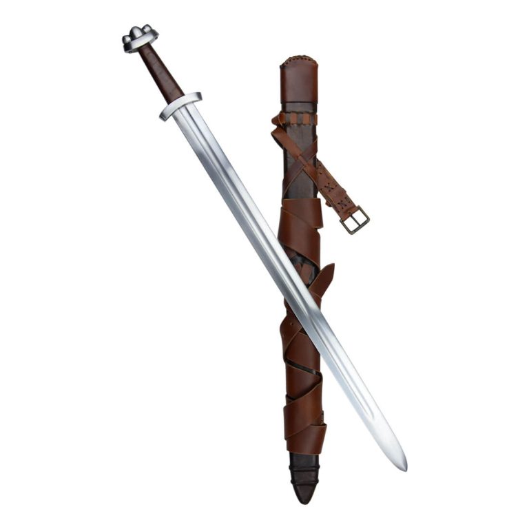 Triple-Lobed Godfred Sword with Integrated Scabbard Belt