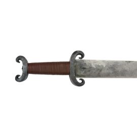 Viking Forged Long Seax with Type G Hilt