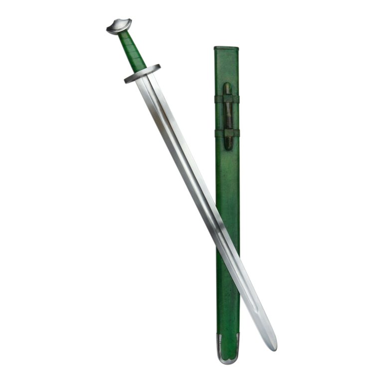 Viking Temple Sword - Stage Combat Version - Green Grip