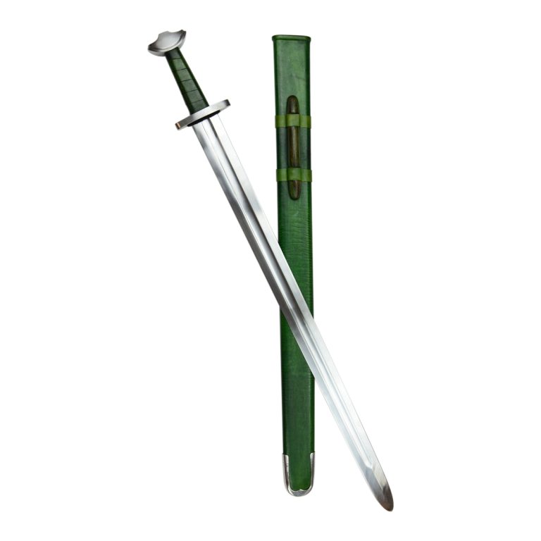Viking Temple Sword - Green Grip