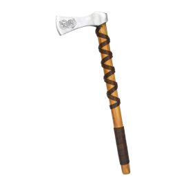 Viking Type A Axe with Etched Norse Design