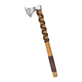 Viking Type G Axe with Etched Norse Design