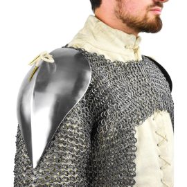 Visby Pauldrons - Mountable Upgrade for Chainmail and Padded Armor