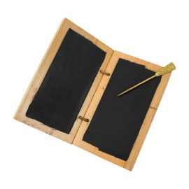 Wax Writing Tablet with Brass Stylus