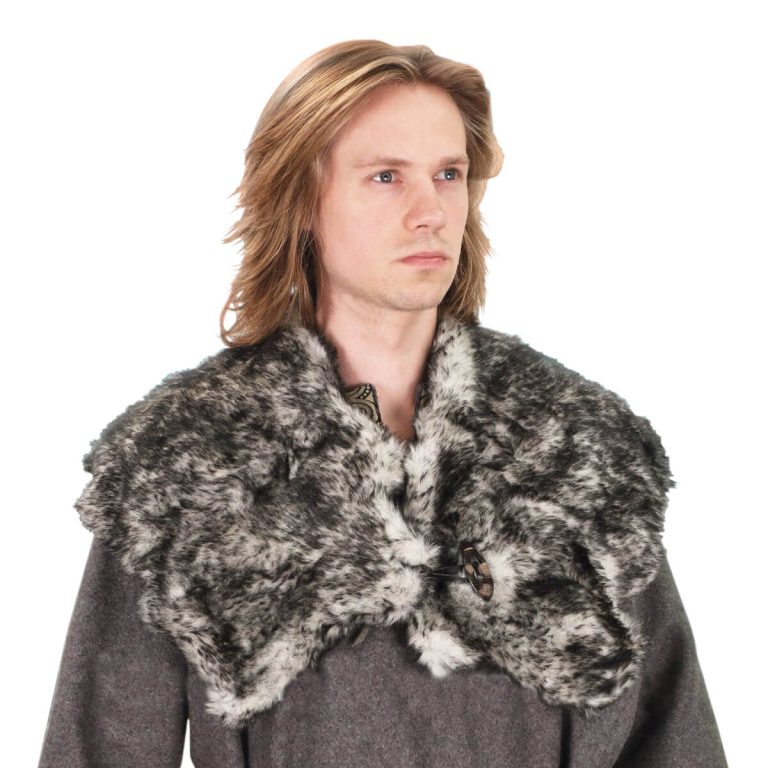 Wolf Fur Mantle