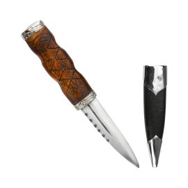 Wood Handled Sgian Dubh