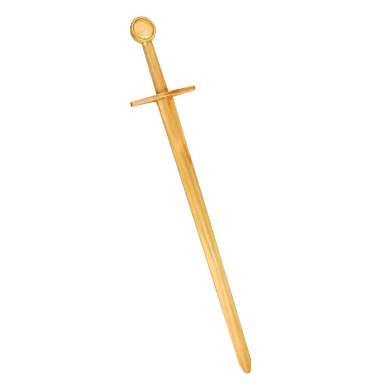Wooden Medieval Knightly Sword